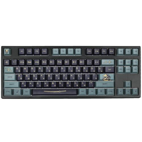 Клавиатура проводная+беспроводная Bluetooth, USB Type-A, радиоканал ...