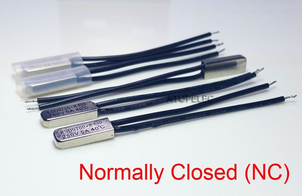 5x 60C KSD9700 250V 5A нормально - закрытый выключатель температурный ...