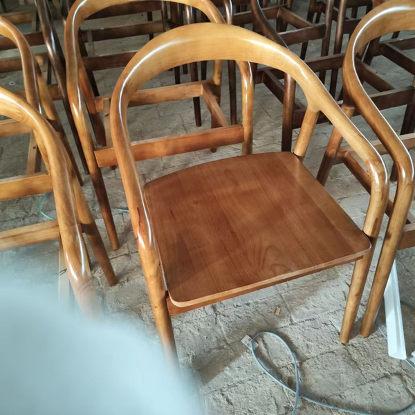 Стул откидной Стул YOUFAN из массива дуба бесцветный , 79X53X56CM, 1 шт ...