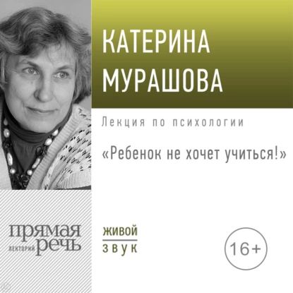 Лекция Ребенок не хочет учиться! | Мурашова Екатерина Вадимовна | Электронная аудиокнига