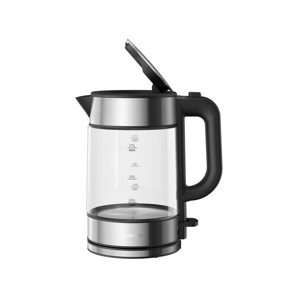 XiaomiЭлектрическийчайникElectricGlassKettleRU(BHR7490RU),прозрачный,черный