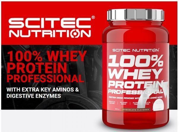 Scitec Nutrition 100 Whey Protein Professional Купить