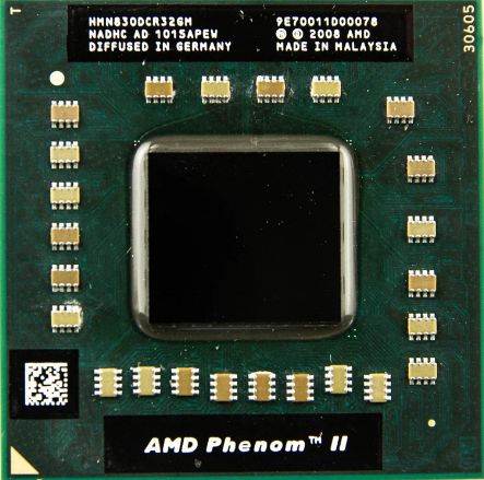 ПроцессордляноутбукаAMDPhenomIIN830(2,1Ghz,S1,1,5Mb,3C/3T)