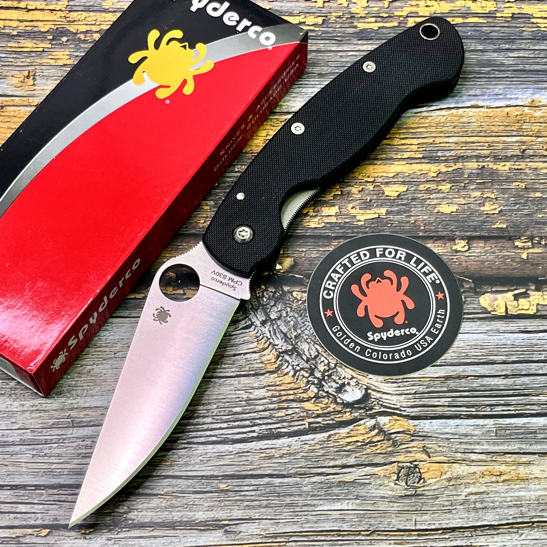 Нож складной Spyderco Military