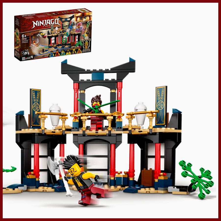 Set Lego Ninjago Турнир Стихий – купить в интернет-магазине OZON по низкой  цене