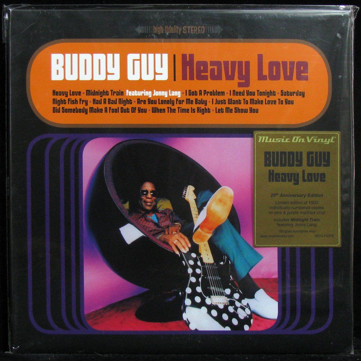 LPBuddyGuy-HeavyLove(2LP,colouredvinyl)(винил)(200656)