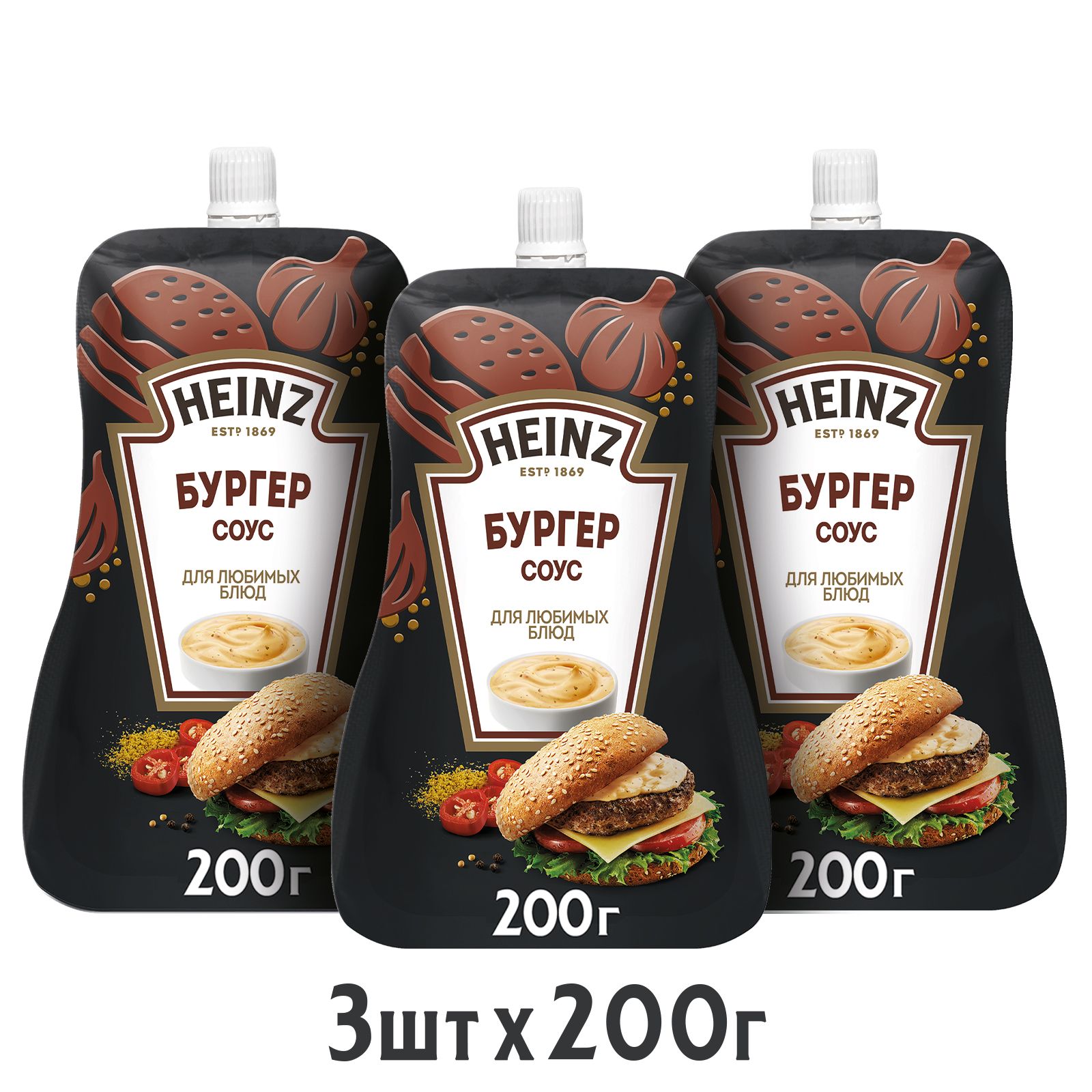 Соус Heinz Бургер, 200 г х 3 шт