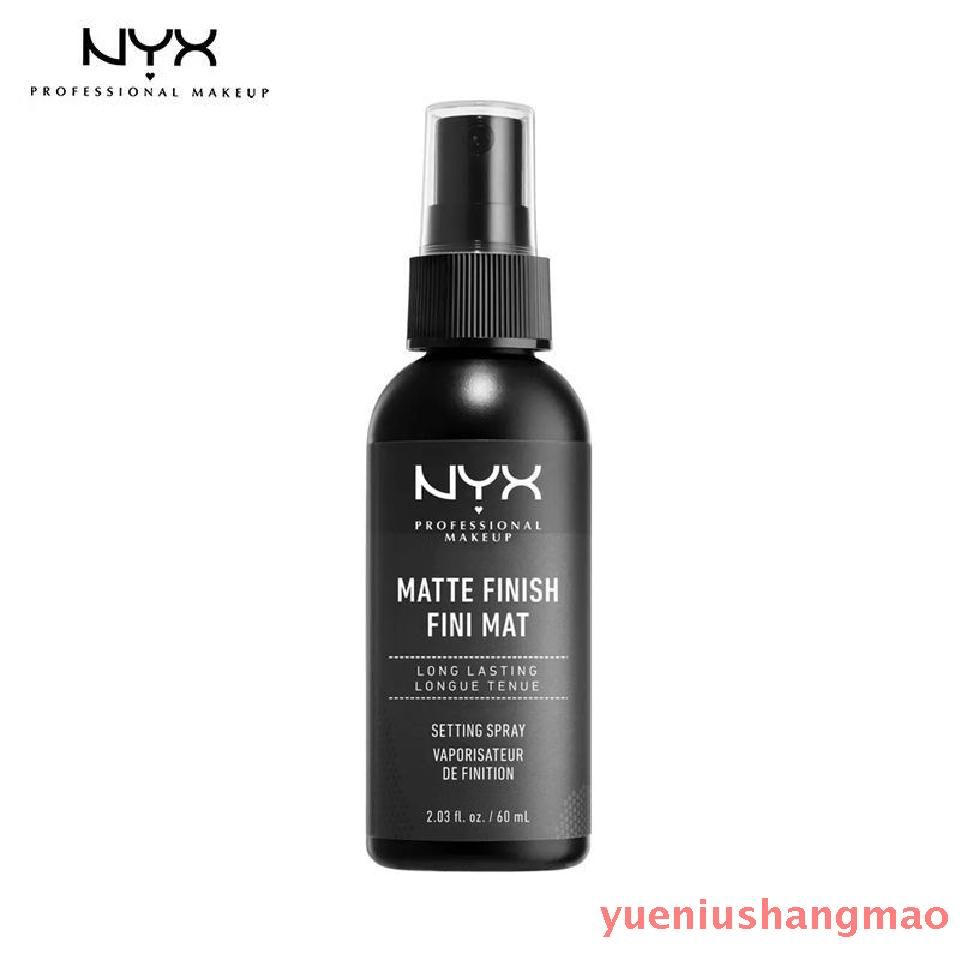 NYX PROFESSIONAL MAKEUP SETTING SPRAY 60ml - матовый финиш, стойкая веганская формула