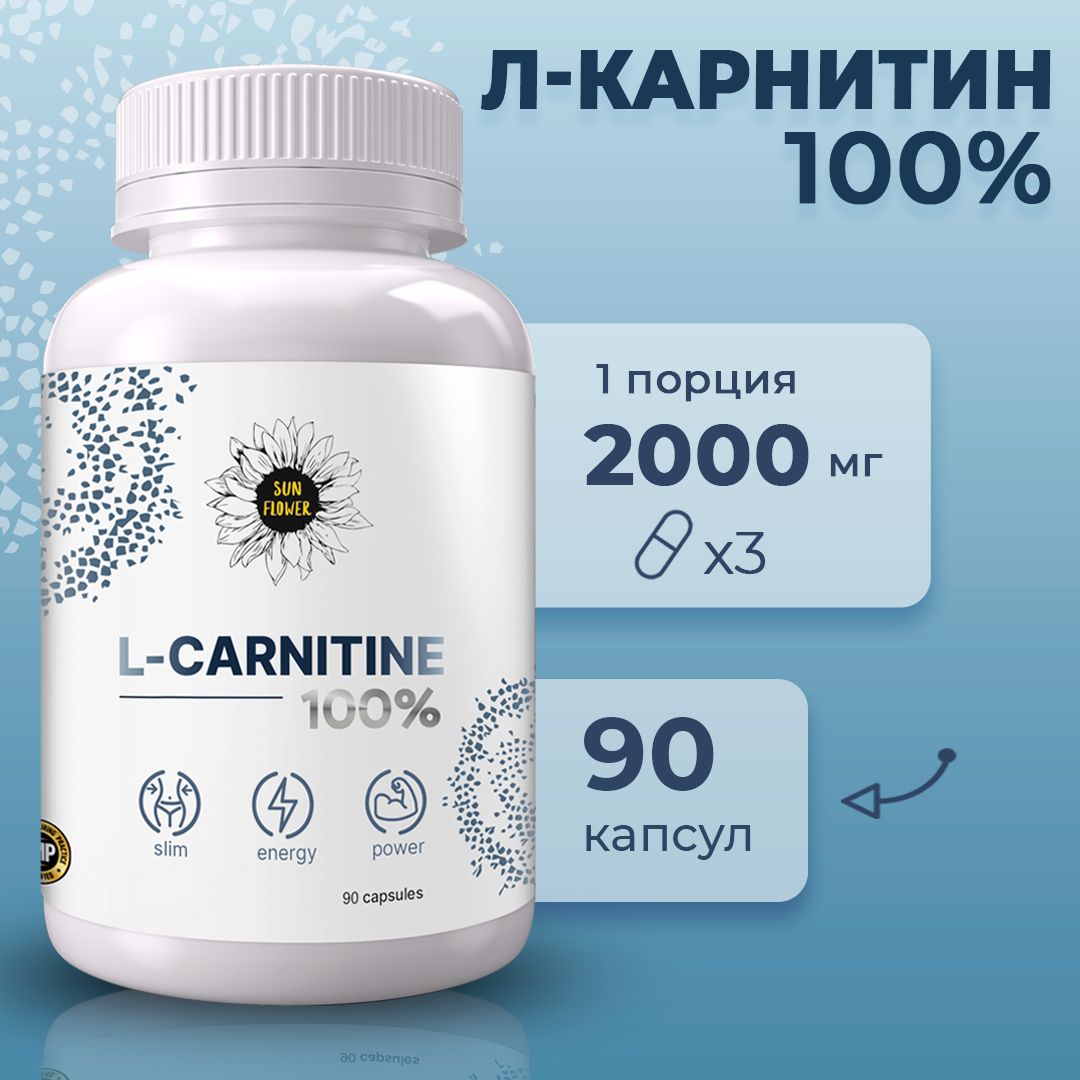 LкарнитинSunFlowerкапсулыдляпохудения