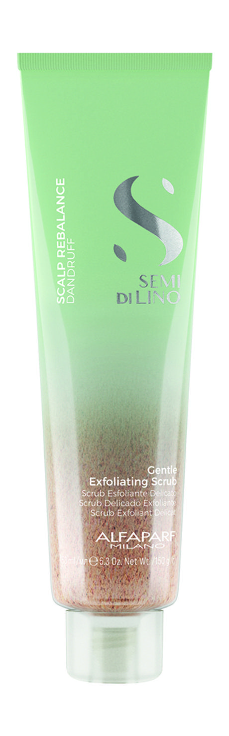 Очищающий скраб против перхоти Semi Di Lino Scalp Gentle Exfoliating Scrub, 150 мл