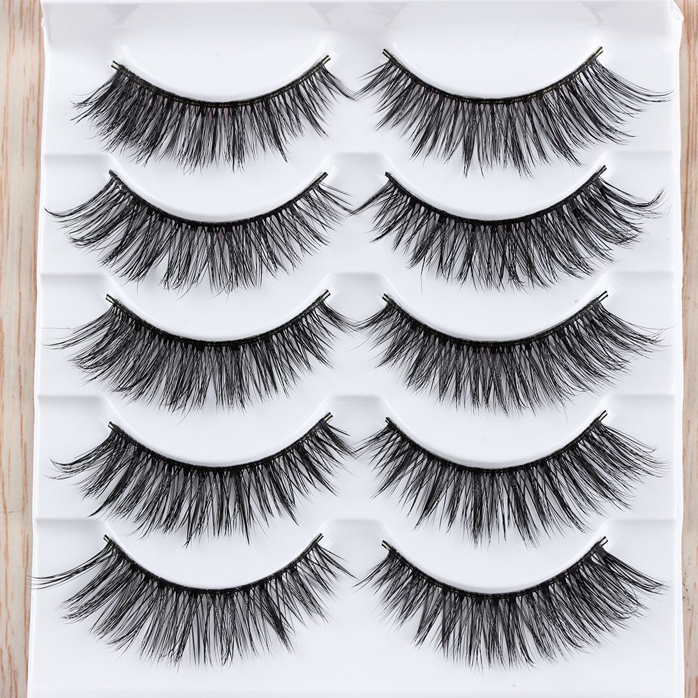 5 Pairs Накладные ресницы