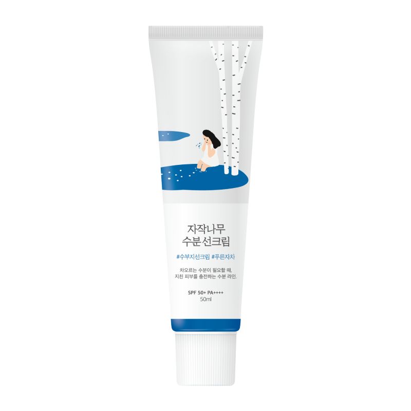 Round Lab Birch Juice SPF увлажняющий солнцезащитный крем для лица Moisturizing Sun Cream