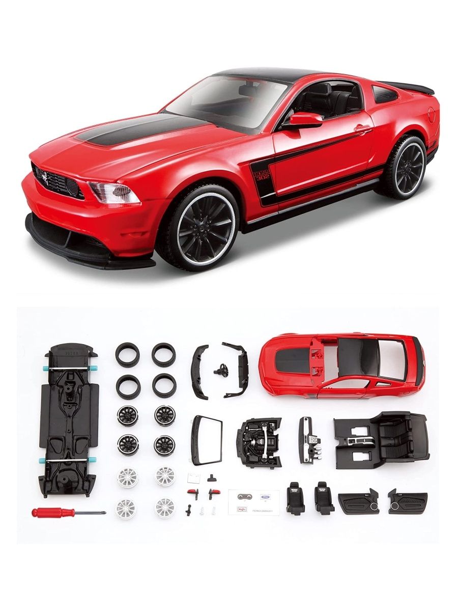 Cборная модель Ford Mustang Boss 302 Maisto