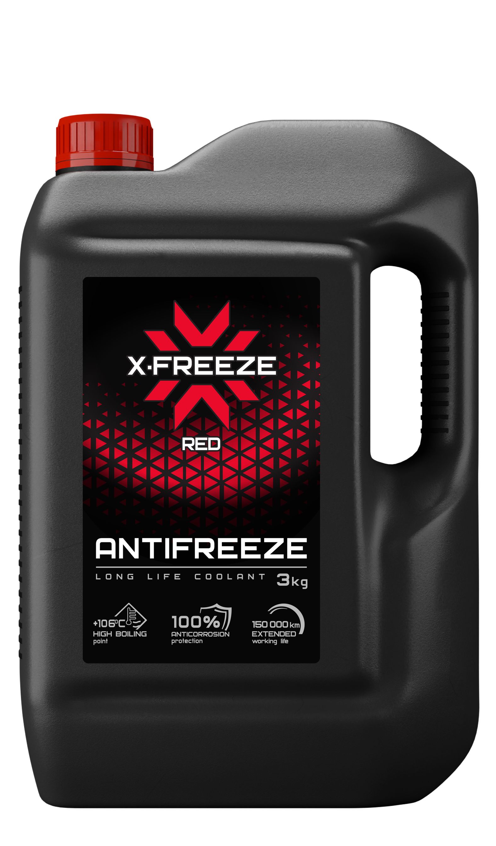 АнтифризX-Freeze"Red",-40Скрасный,3кг