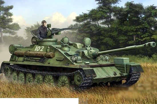 Сборная модель 01589 САУ АСУ-85 М1970г. Trumpeter