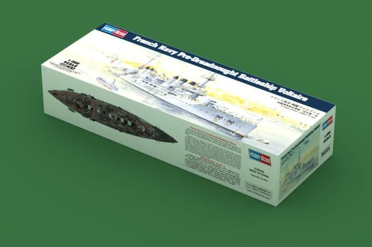 HOBBYBOSS 86504 1/350 Преддредноутный линкор ВМС Франции Вольтер HOTSALE Танки