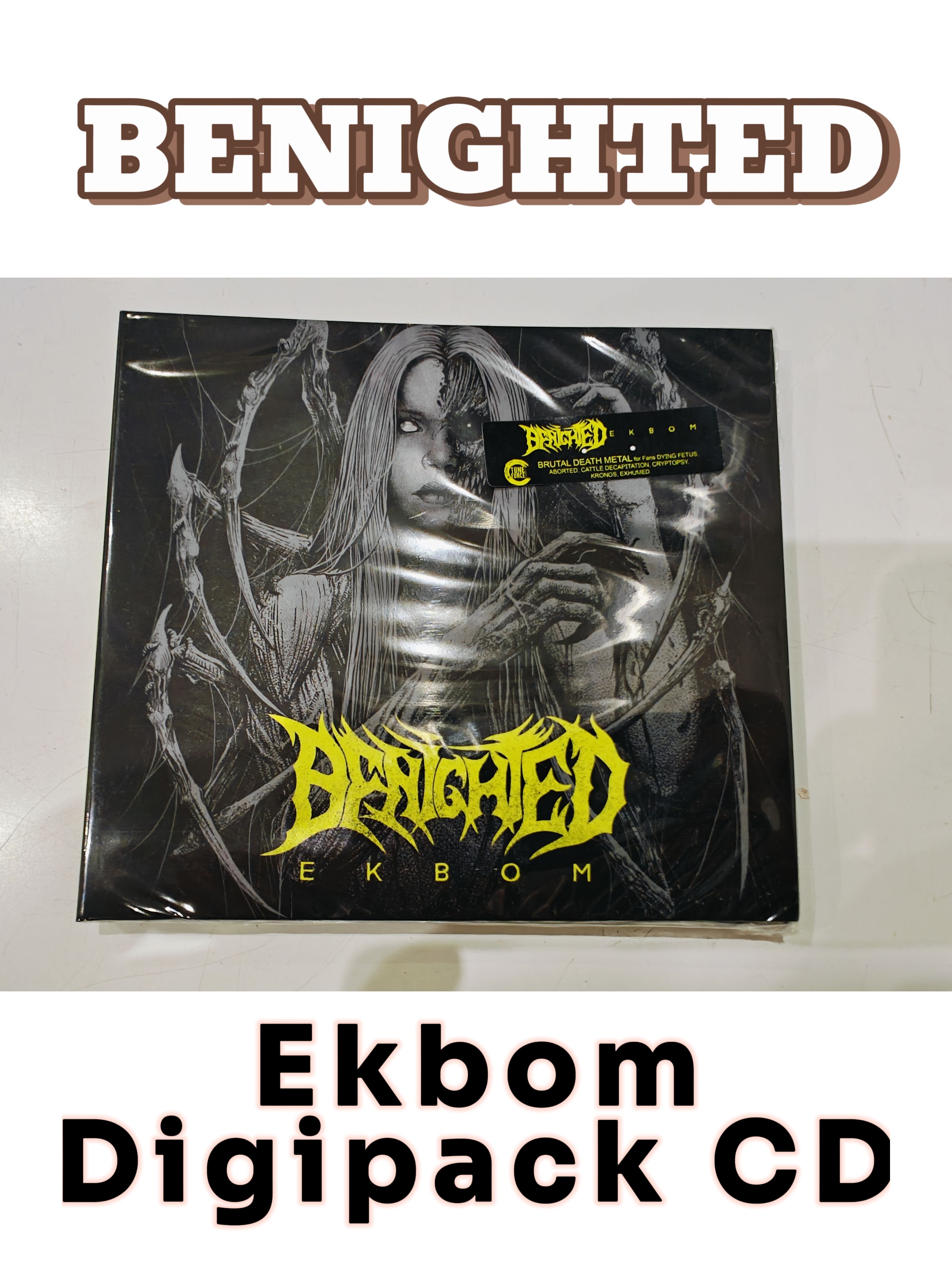 BENIGHTED Ekbom Digipack CD