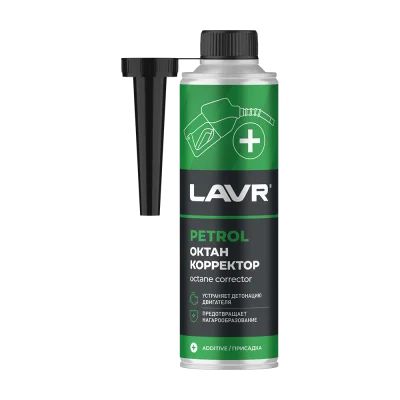 Октан корректор присадка в бензин (на 40-60 л) с насадкой LAVR Petrol octane corrector 310мл Ln2111