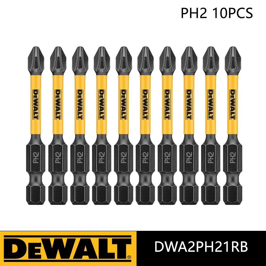 DEWALTнаборбит57мм,PH2,10предметовDWA2PH2IRB