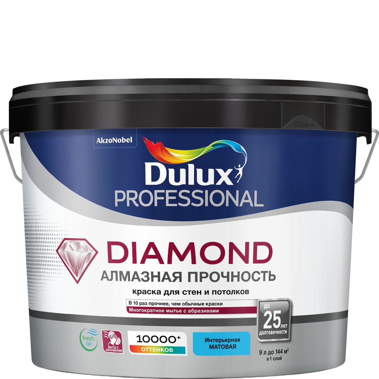 Краска Для Потолка Dulux Волшебная Белая Купить