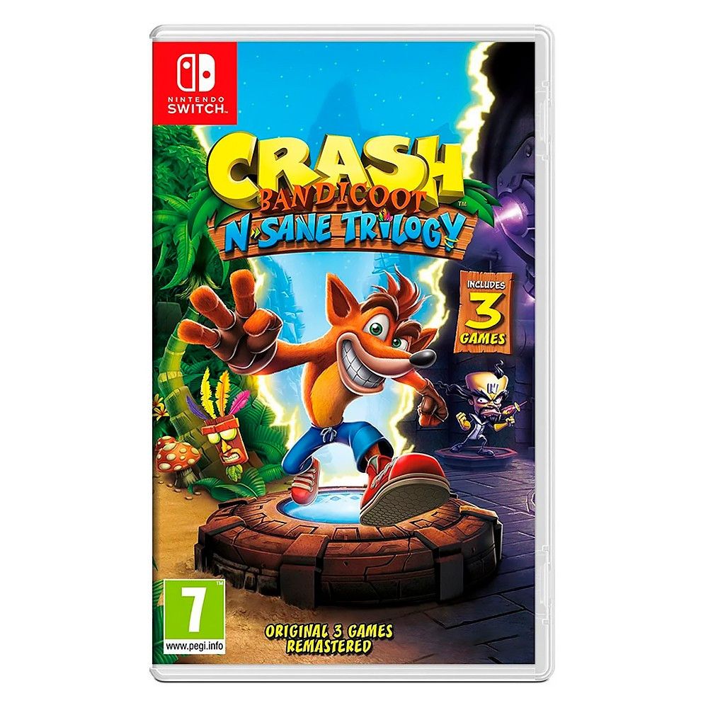 Игра Crash Bandicoot N.Sane Trilogy (Nintendo Switch, Английская версия)