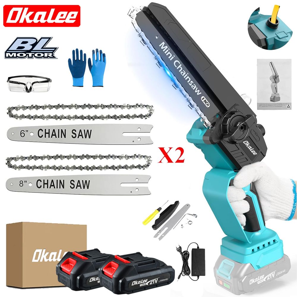 Okalee пила аккумуляторная 12 инструкция пошаговая. Отзывы. Цепной ящик. Okalee tool 8 дюймов. Аккумуляторная цепная пила okalee подготовка к работе.