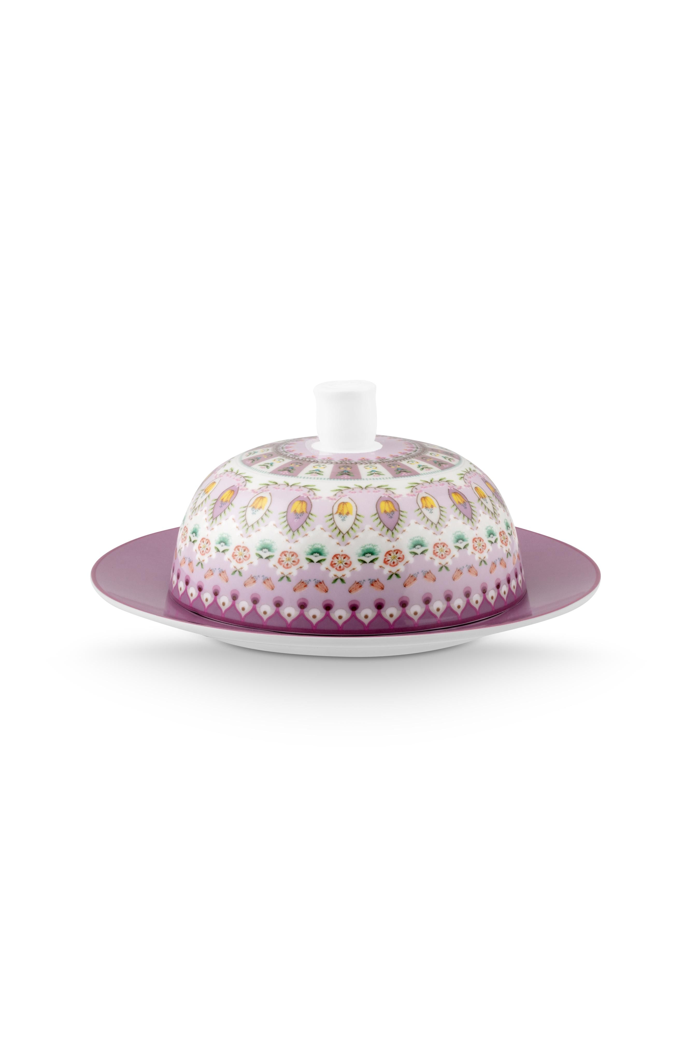 Масленка Round Lily&Lotus Moon Delight Multi, 17x8 см