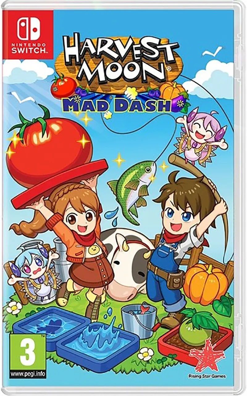 Игра Harvest Moon: Mad Dash (Nintendo Switch, Английская версия)