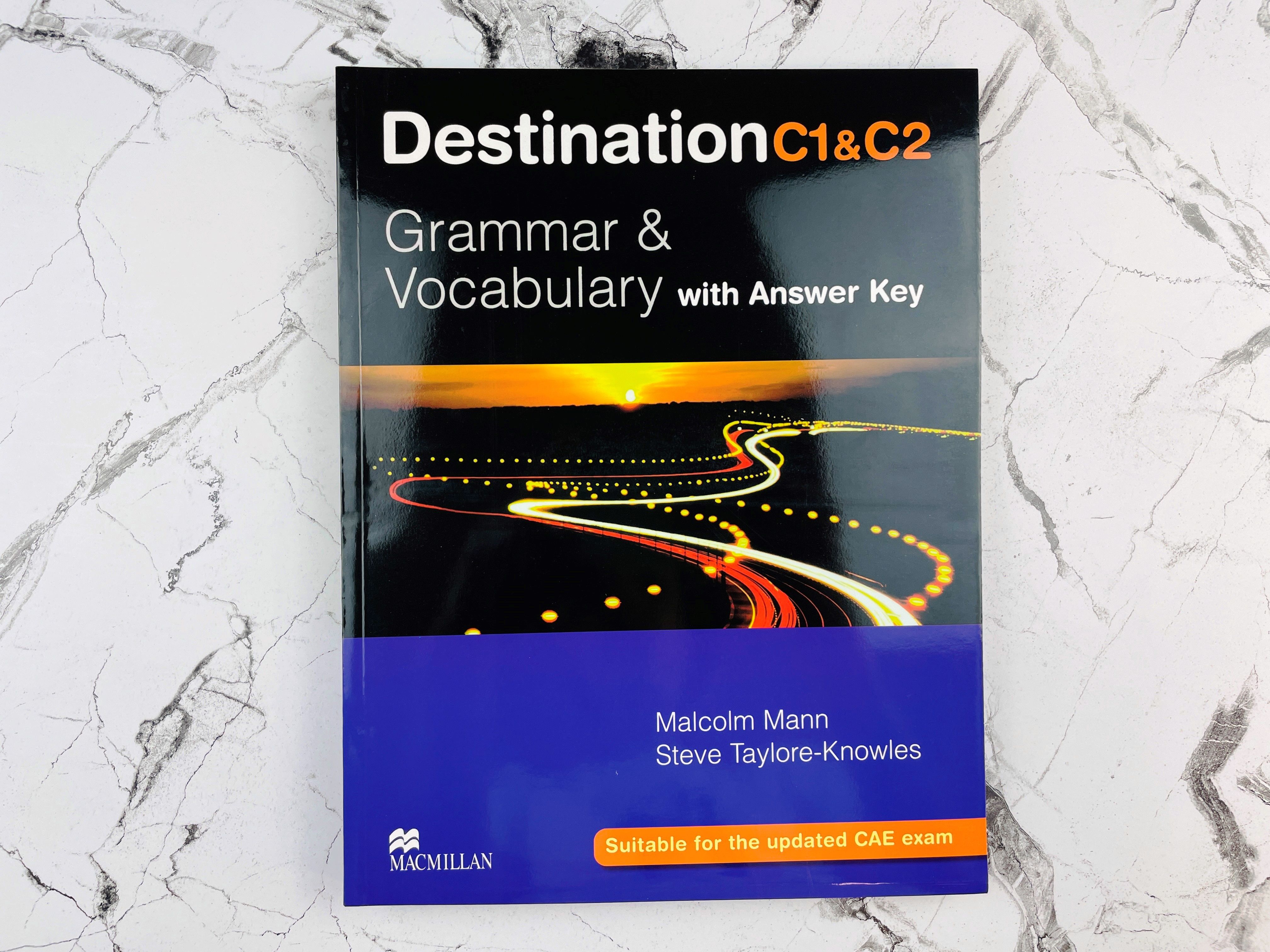 Destination C1&2 Grammar and Vocabulary with answer key, TheBookCorner | Манн Малколм