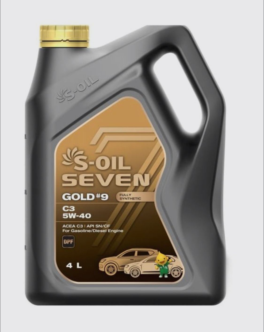 S-OIL SEVEN 5W-40 Масло моторное, Синтетическое, 4 л