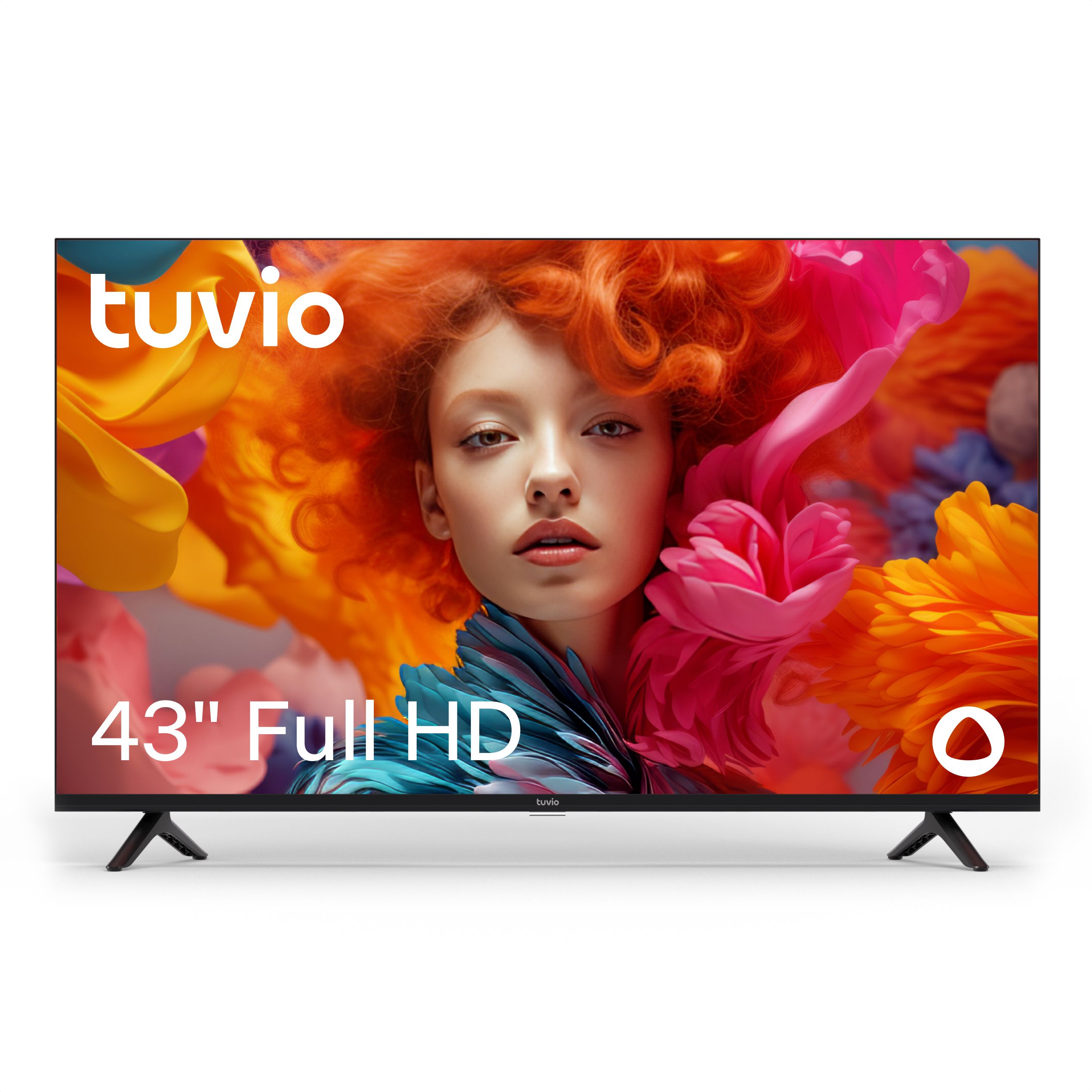 TuvioТелевизор43"FullHD,черный