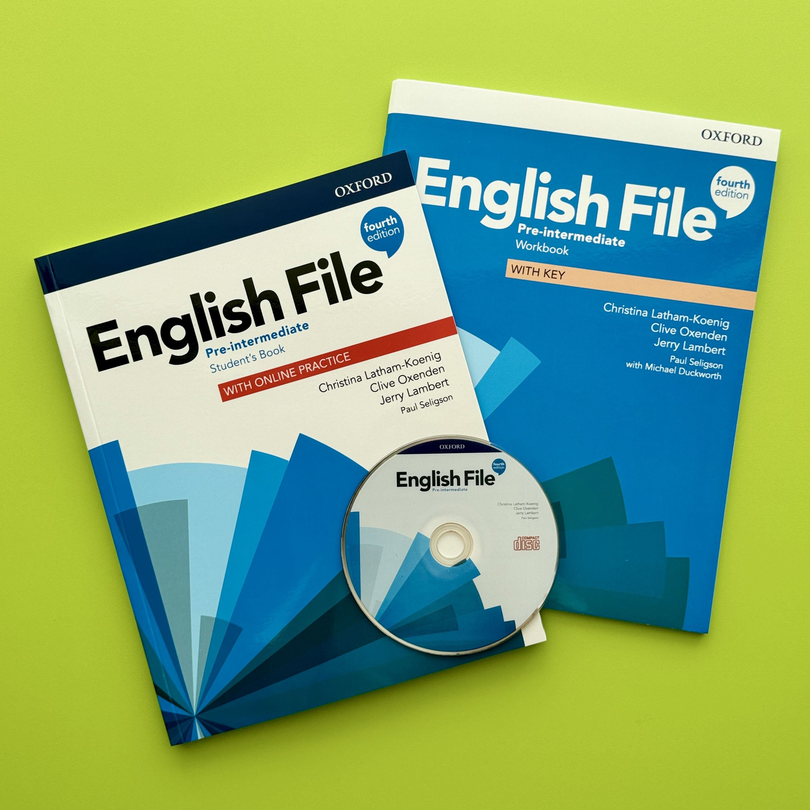 English File Pre-Intermediate (4th edition): Учебник+Тетрадь+CD