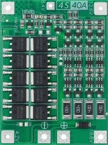 BMSплата4s40Aустройстводлялитий-ионныхаккумуляторовсзащитойибалансировкой