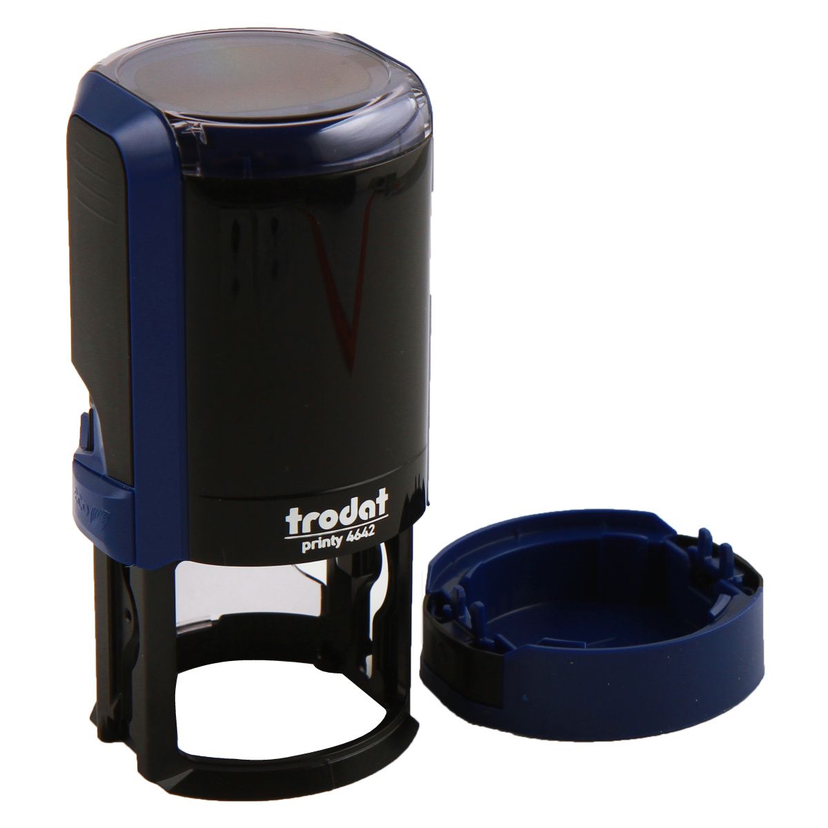 Оснастка для печатей PRINTY 4.0 d-42 мм, цвет оттиска синий
