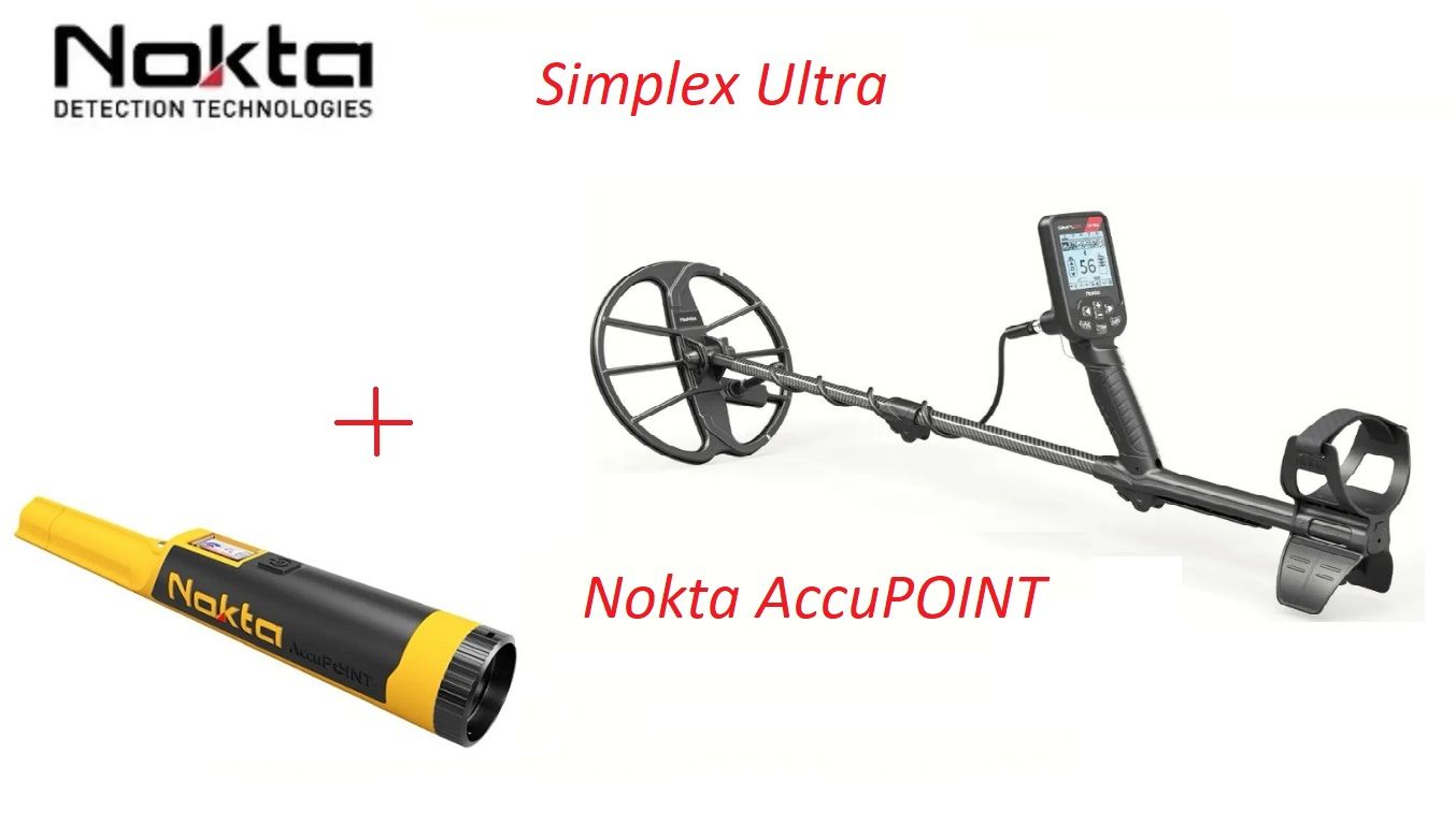 Nokta Simplex ULTRA + пинпоинтер Nokta AccuPOINT