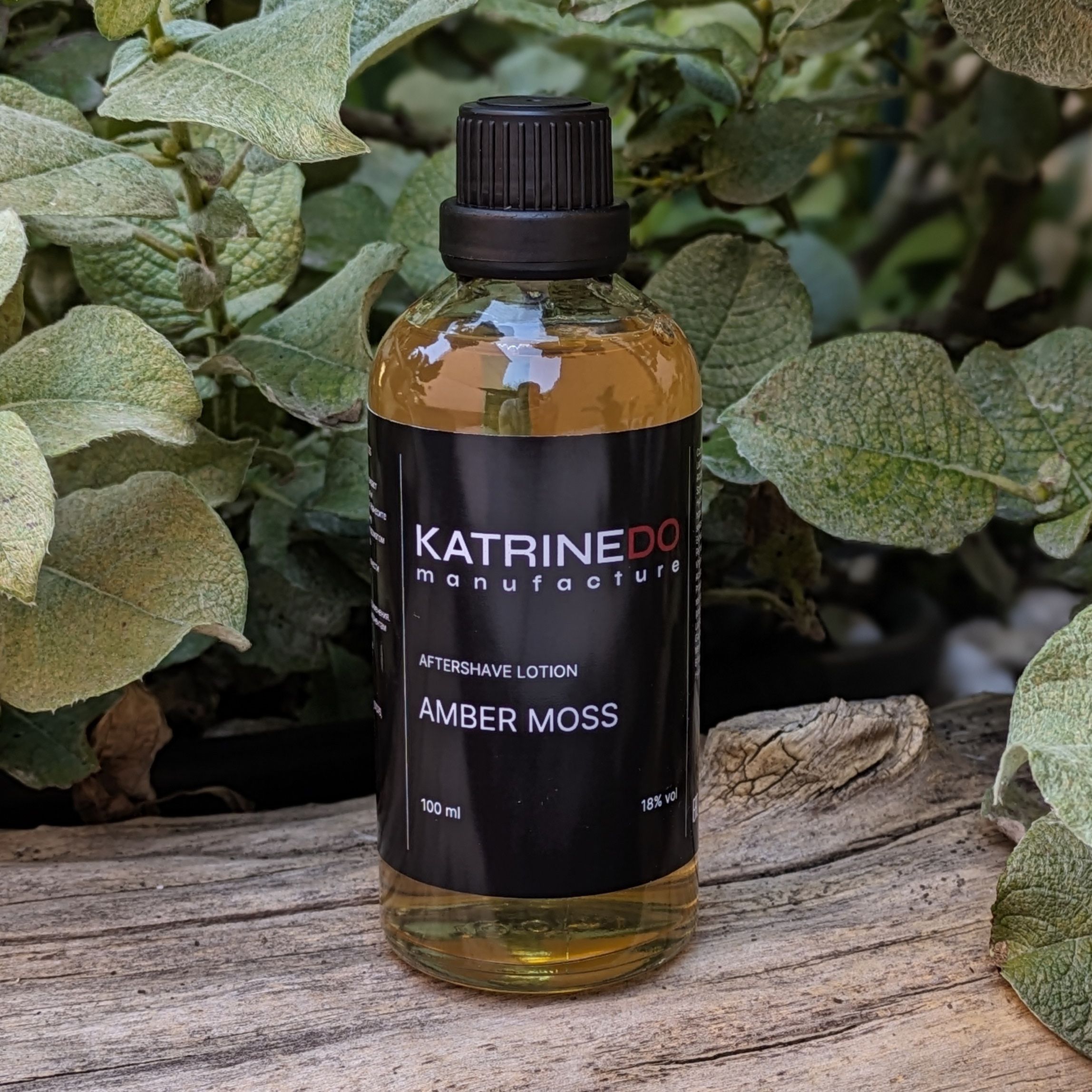 Лосьон после бритья KATRINEDO AMBER MOSS 18%, 100 мл