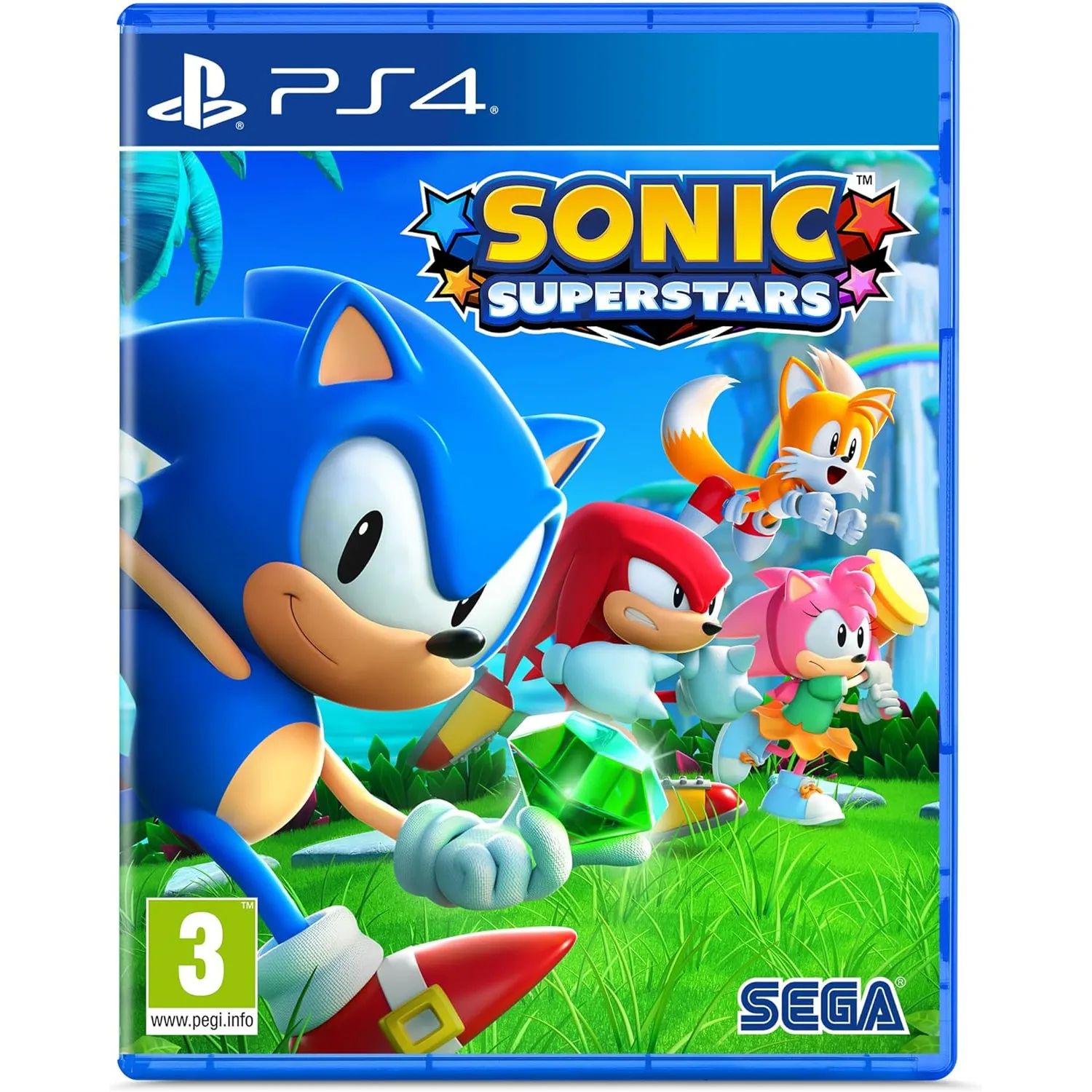 Игра Sonic Superstars PS4 (PlayStation 4, Русские субтитры)