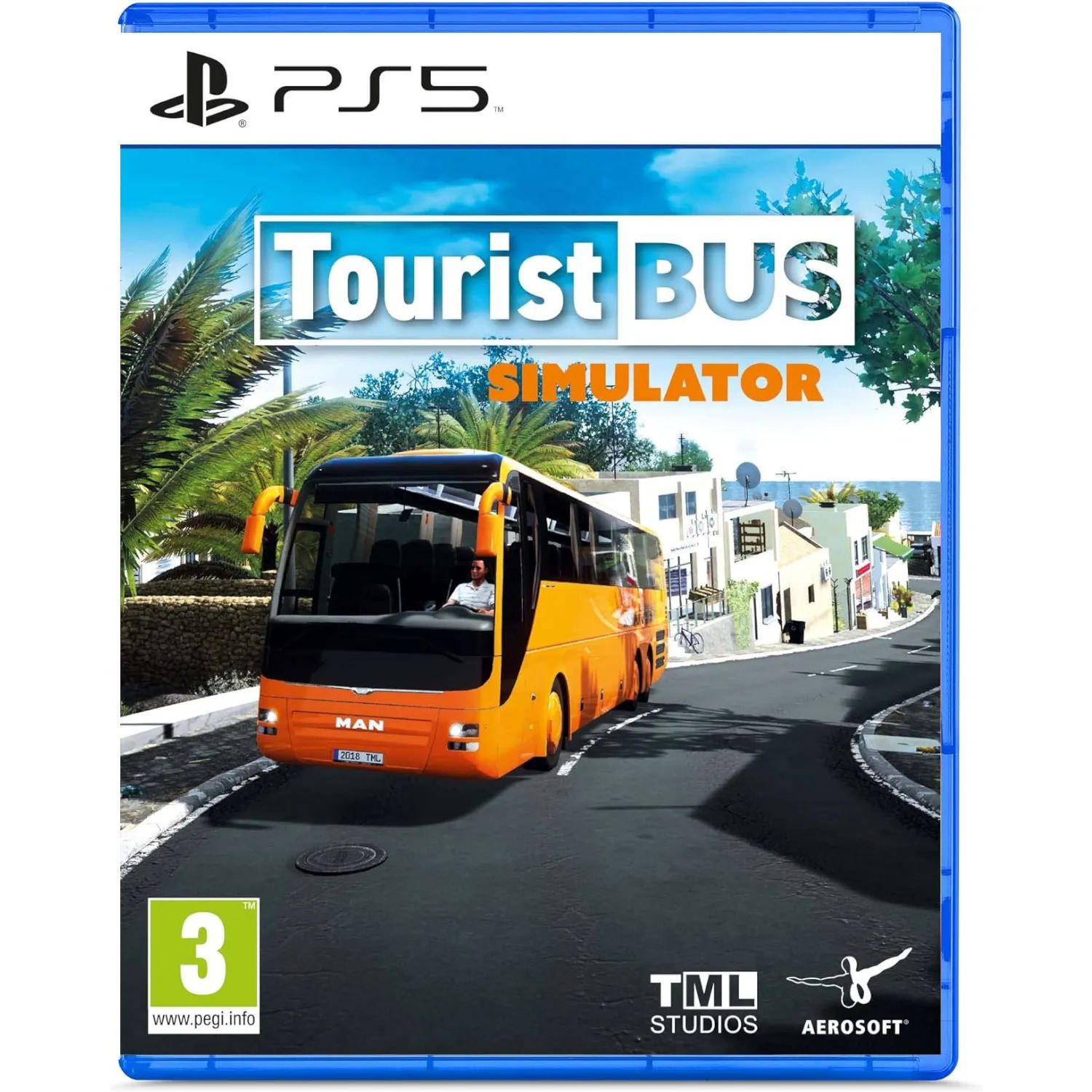 Игра Tourist Bus Simulator PS5 (PlayStation 5, Русские субтитры)