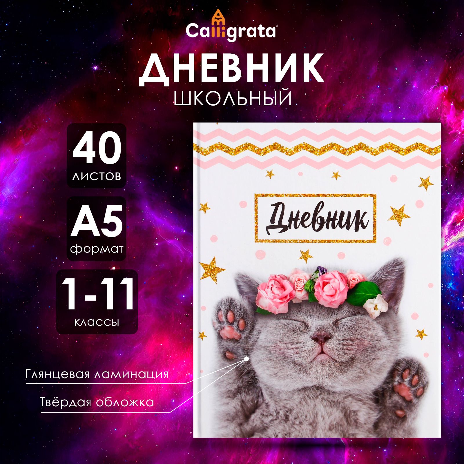 Дневникуниверсальныйдля1-11классов,Котенок