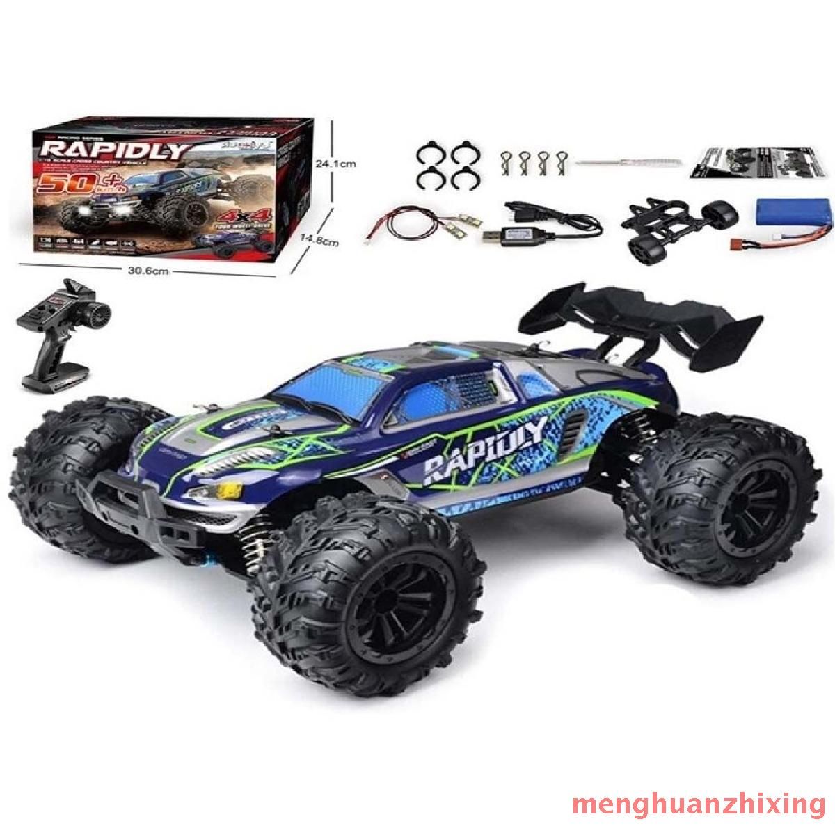 Машинка на радиоуправлении 1/16 монстр-трак SMAX UPGRADE V2.0/ 4WD 2.4G RTR mhzx