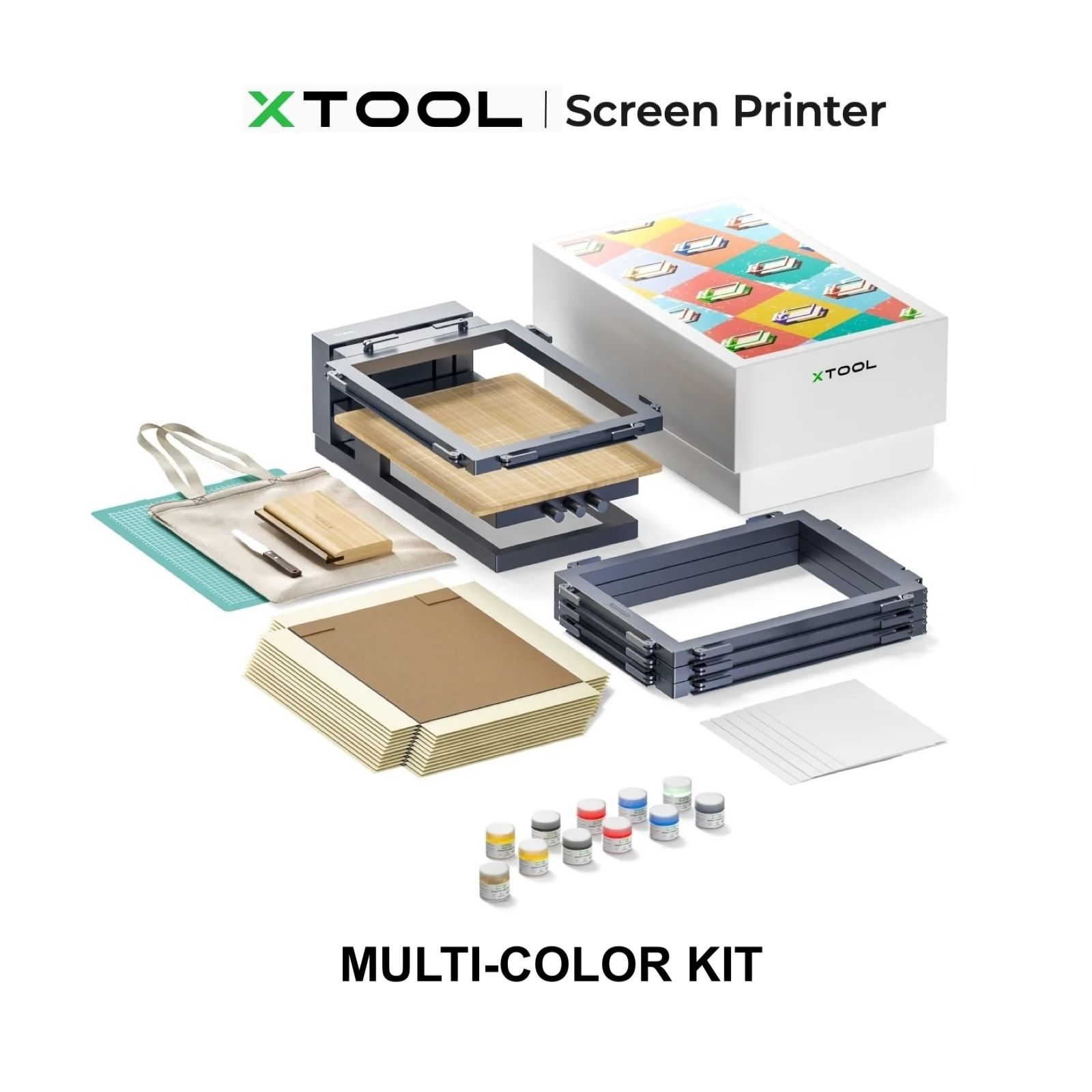 ТрафаретныйпринтердляшелкографииxToolScreenPrinterMulti-ColorKit