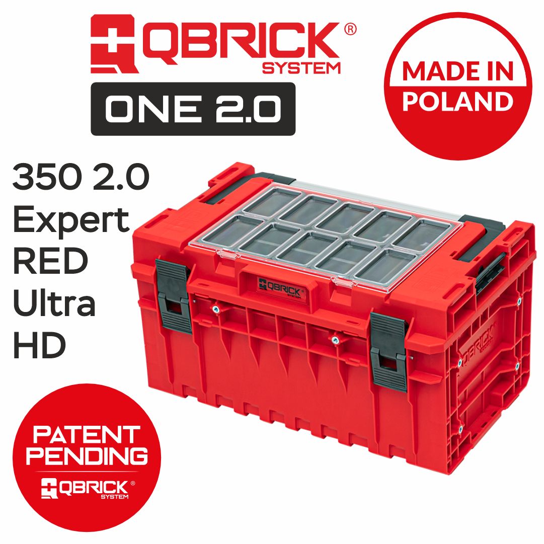 Ящик для инструментов Qbrick System ONE 350 2.0 Expert RED Ultra HD Custom