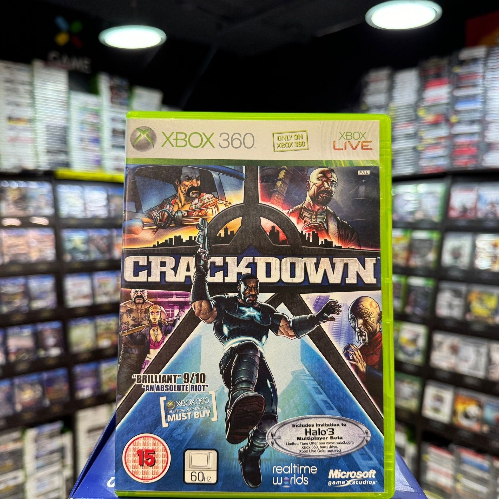 Игра Crackdown (Xbox 360) (Box)