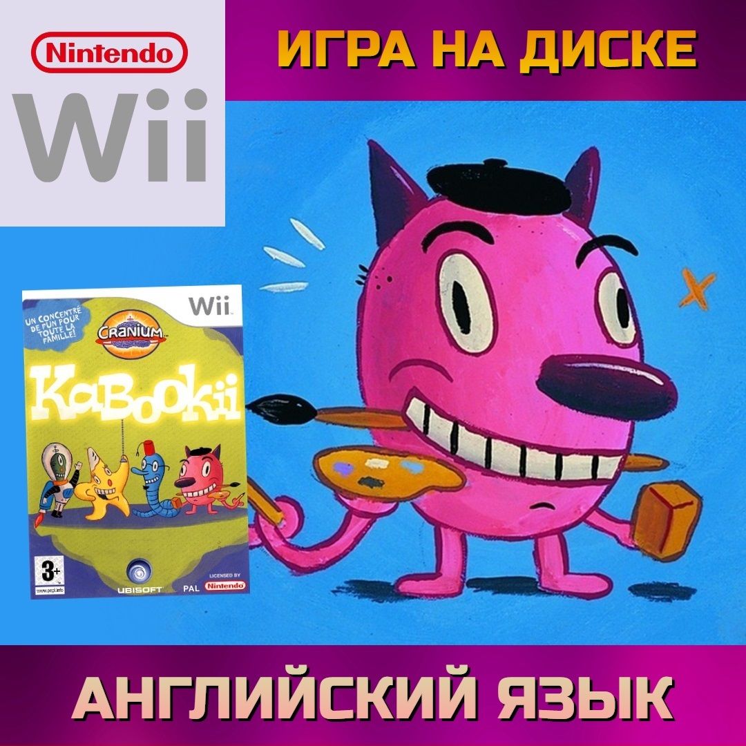 Игра Cranium Kabookii (Nintendo Wii, Английская версия)