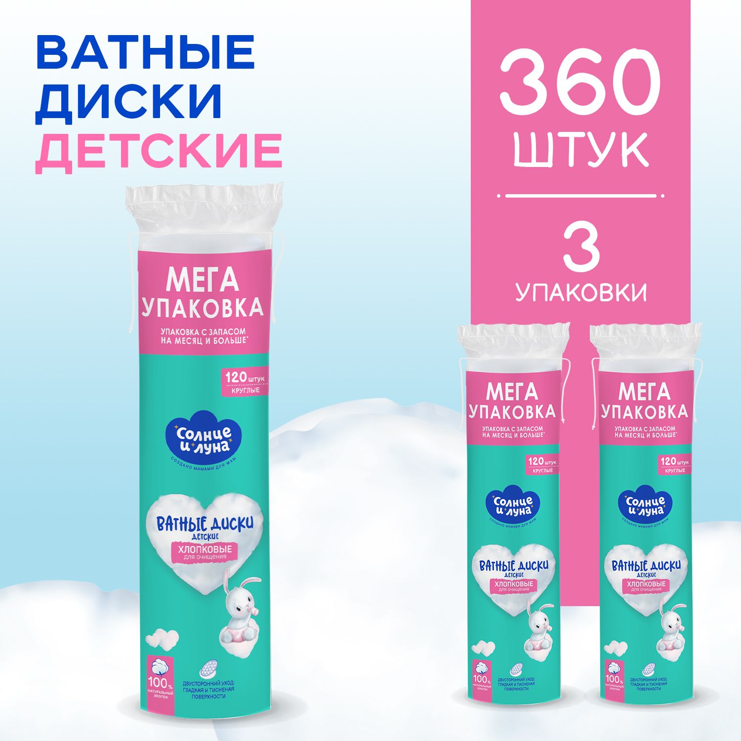 Ватные диски...
