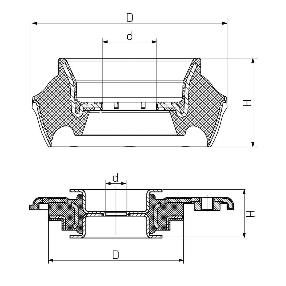 Опора стойки амортизатора BMW X3 (F25)/X4 (F26) 821421 SIDEM 821421