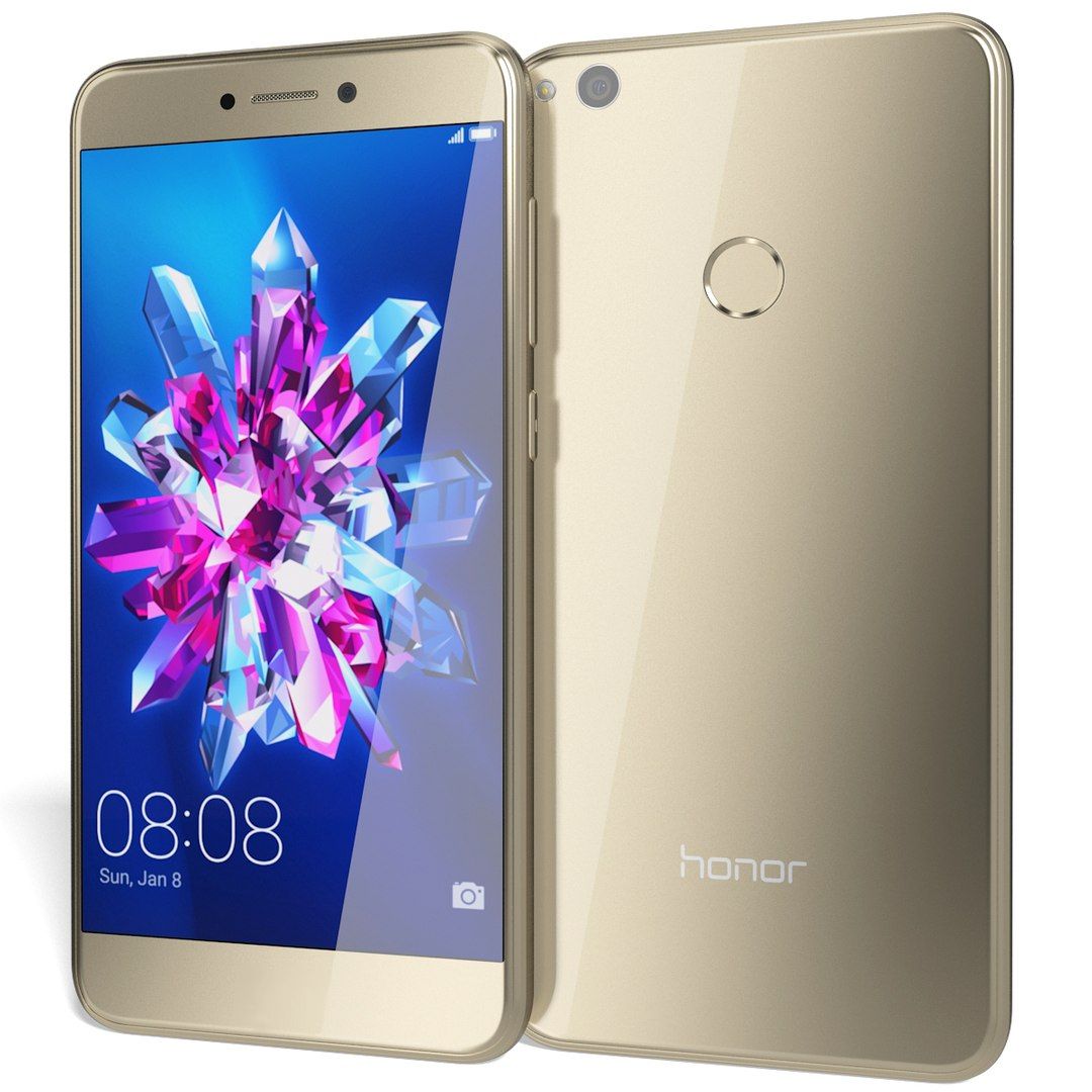 HonorСмартфонHonor8Lite(P8Lite2017)Global4/64ГБ,золотой