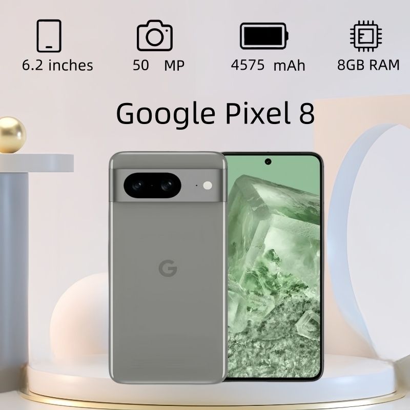 GoogleСмартфонPixel8Global8/128ГБ,серый