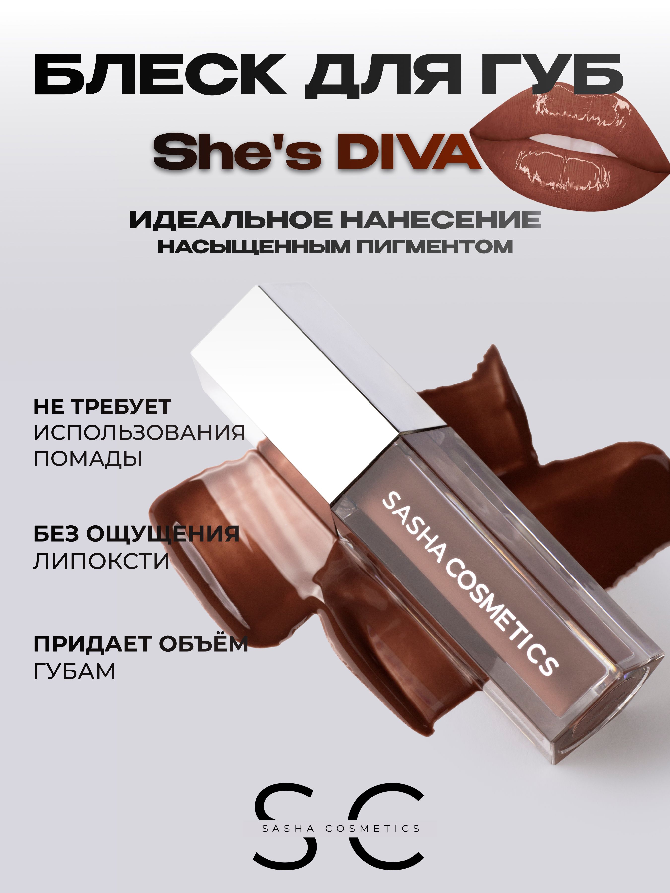 Блеск для губ Diva 7 мл