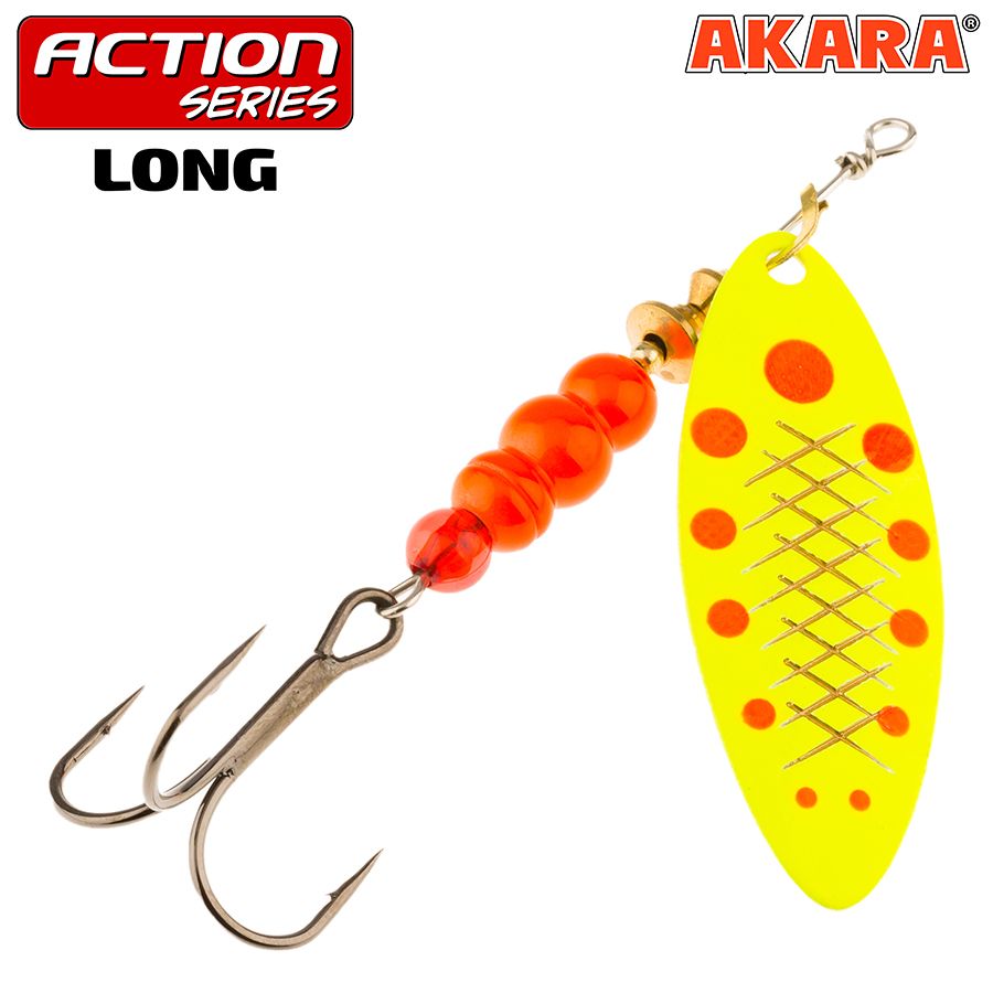 Блесна вращ. Akara Action Series Long 3 12 гр. 3/7 oz. A 9
